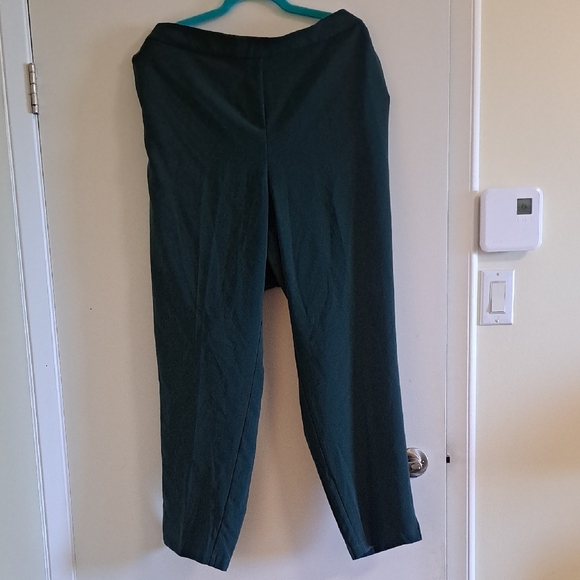 Addition Elle Dark Green Pants - Picture 1 of 2